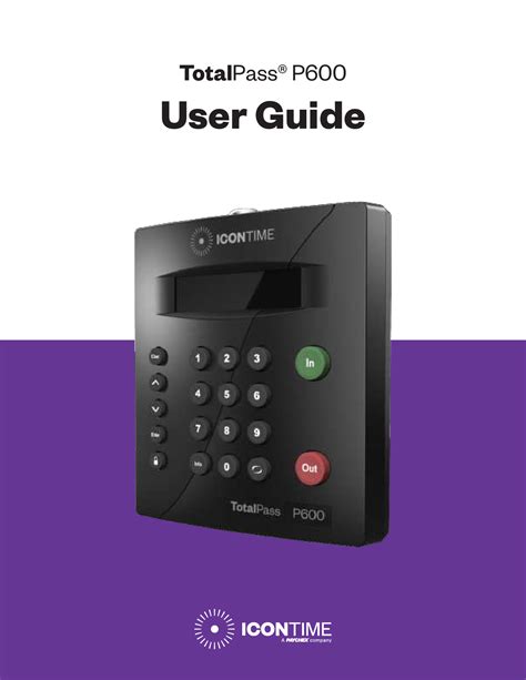 TotalPass® P600 User Guide 